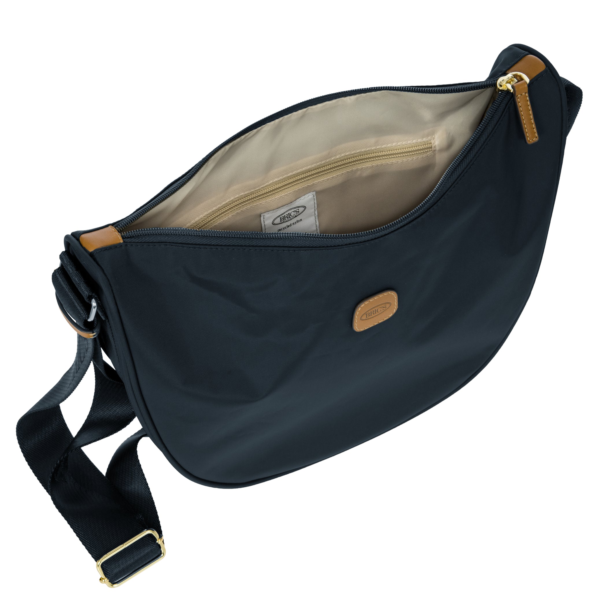 Bric's X-Bag Mezzaluna Bag M - Ocean Blue - Pre Order