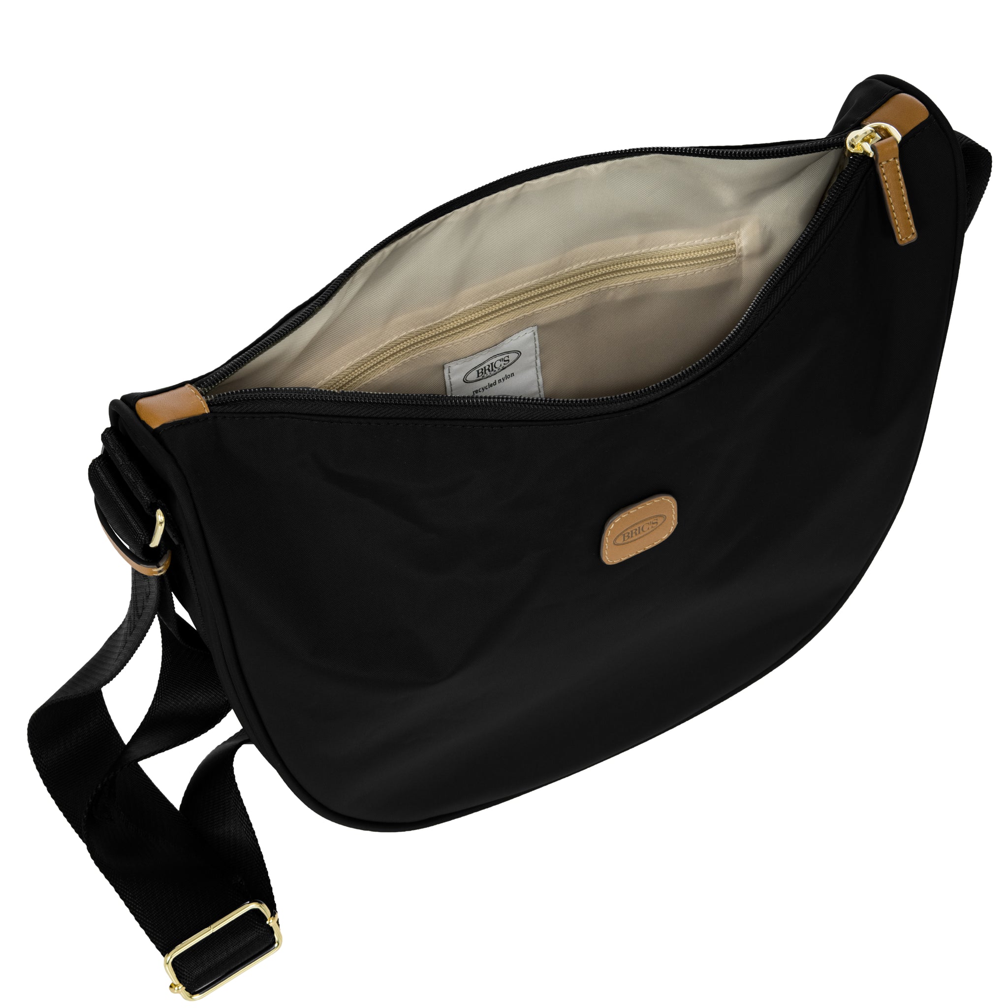 Bric's X-Bag Mezzaluna Bag M - Black - Pre Order
