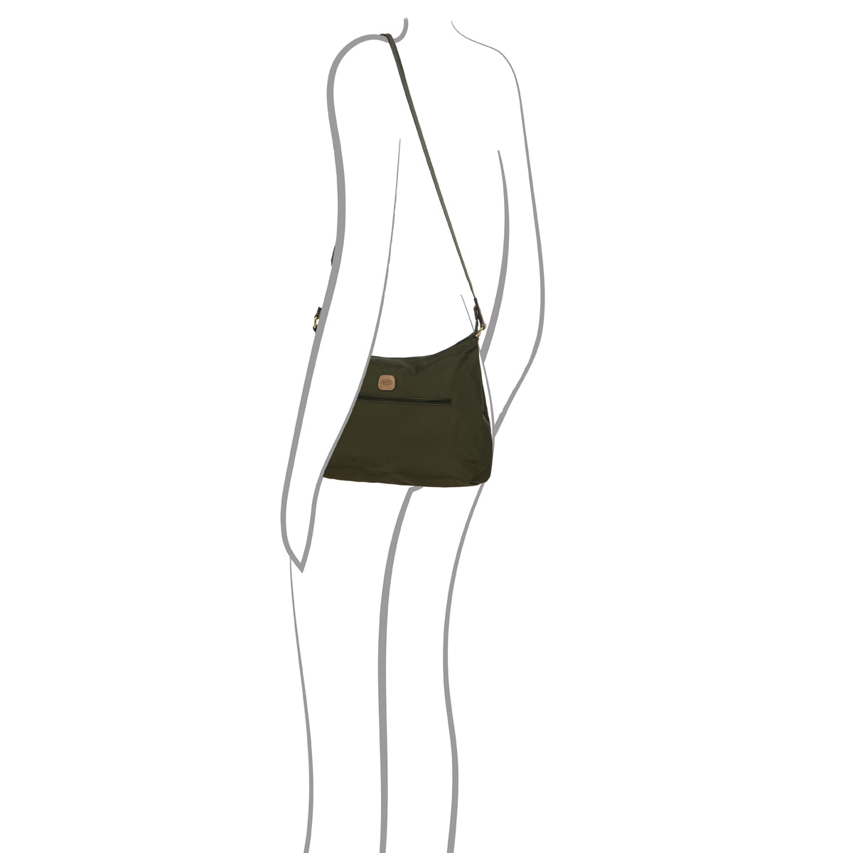Bric's X-Bag Urban Crossbody - Olive
