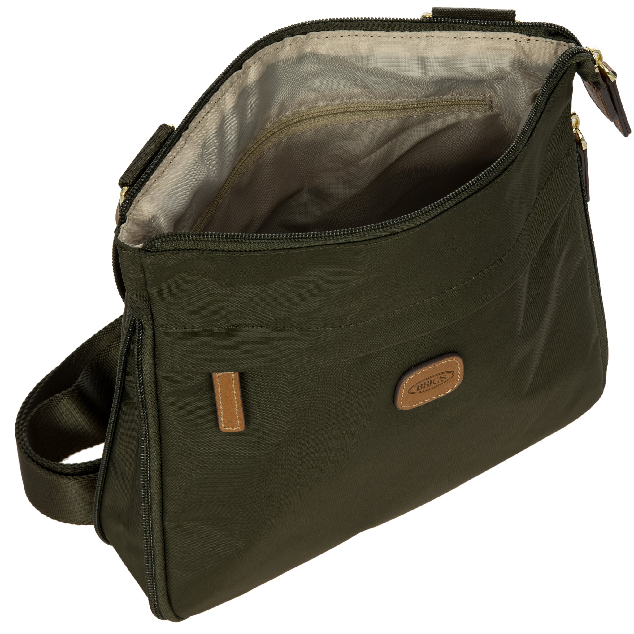 Bric's Expandable X-Body Bag - Olive - Pre Order