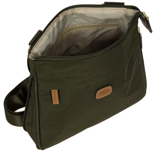 Bric's Expandable X-Body Bag - Olive - Pre Order