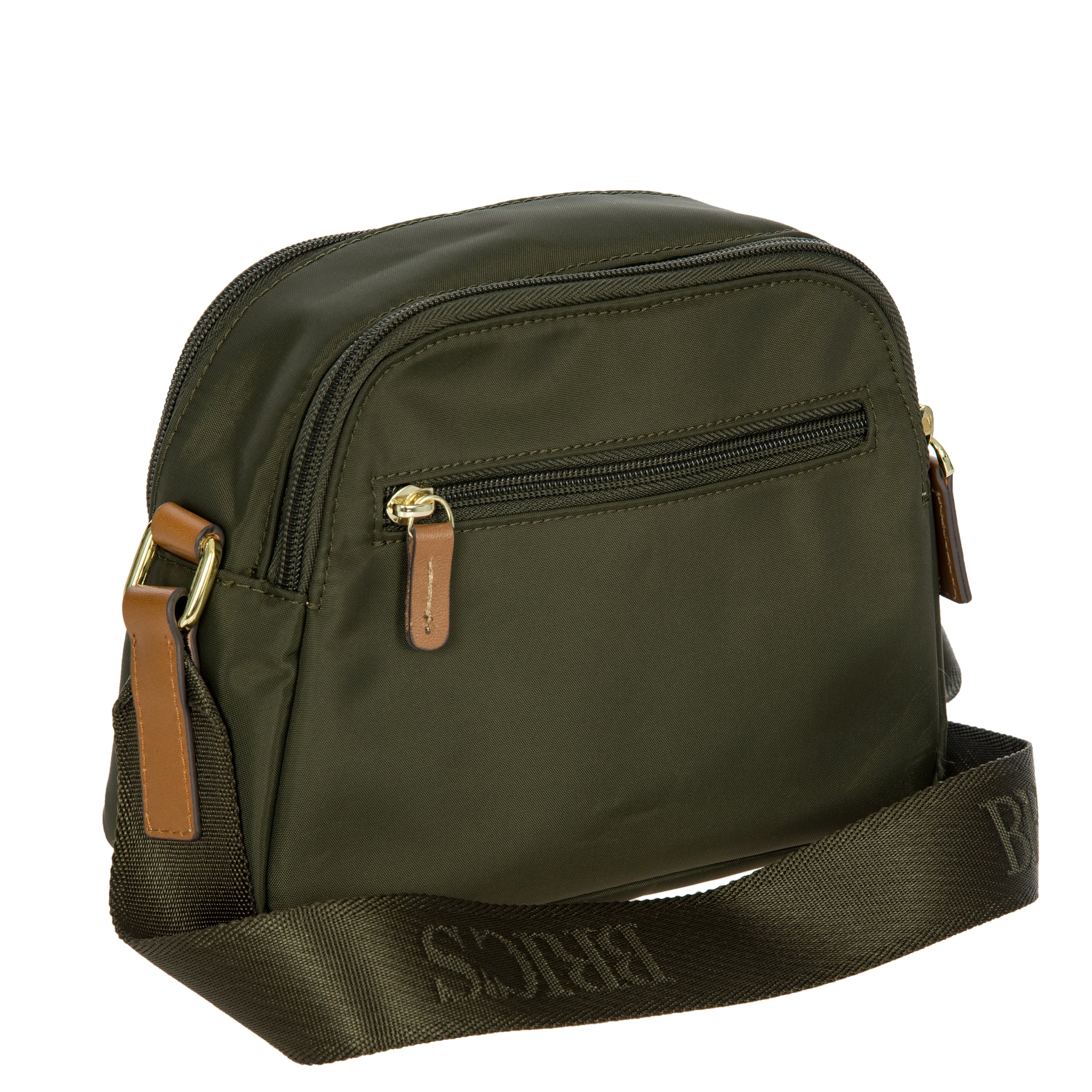 Bric's X-Bag Travel Shoulder Bag - Olive - Pre Order