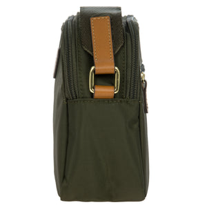Bric's X-Bag Travel Shoulder Bag - Olive - Pre Order