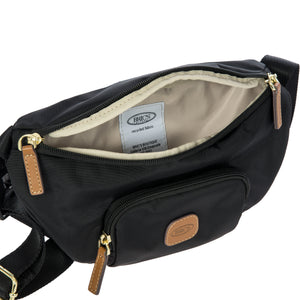 Bric's X-Collection Waist Bag - Black - Pre Order