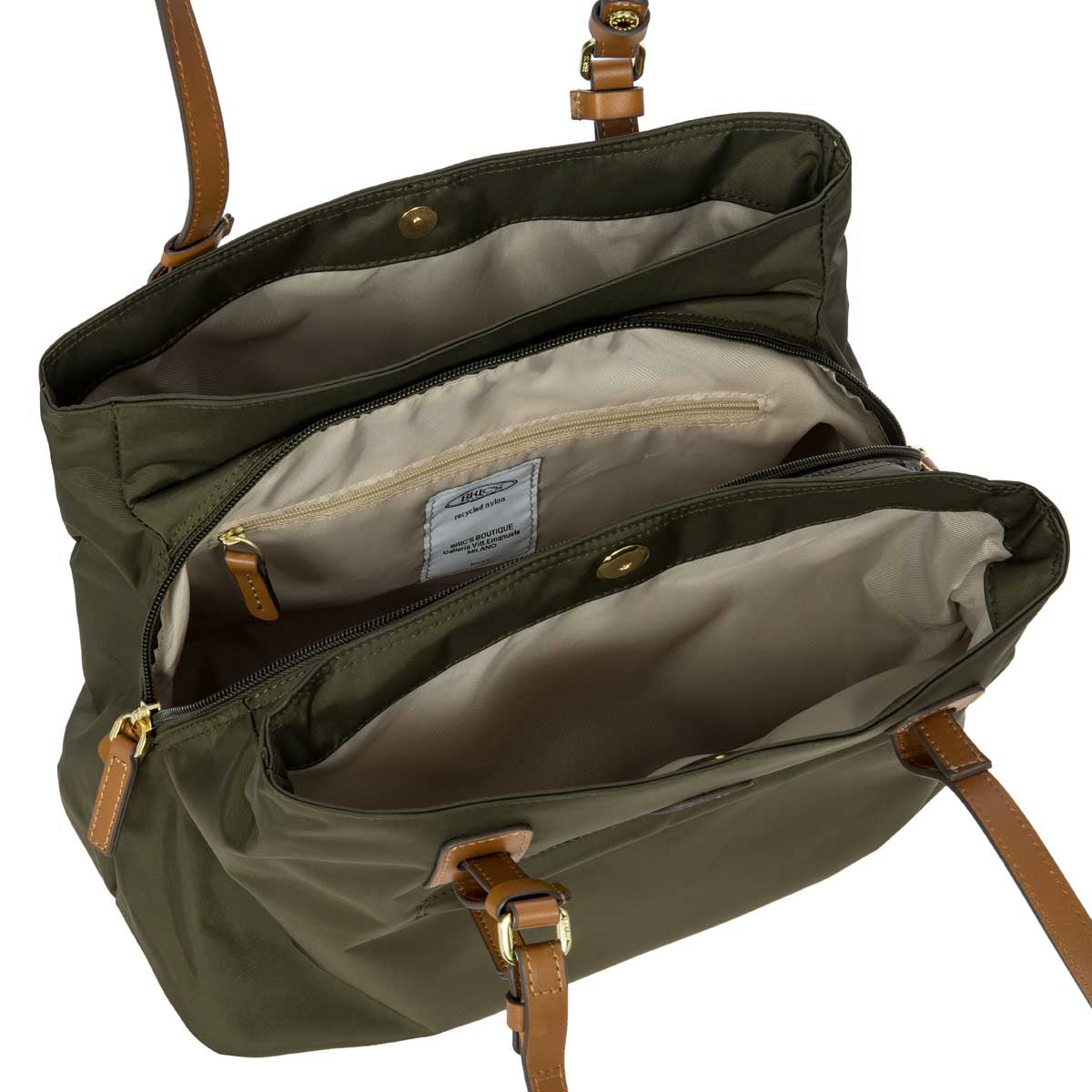 Bric's X-Bag Medium Shopping Bag - Olive