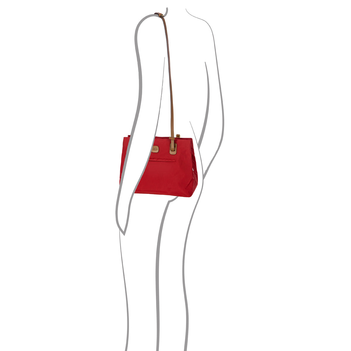 Bric's X-Bag Medium Shopping Bag - Red