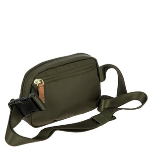 Bric's X-Collection Compact Waist Bag - Olive - Pre Order