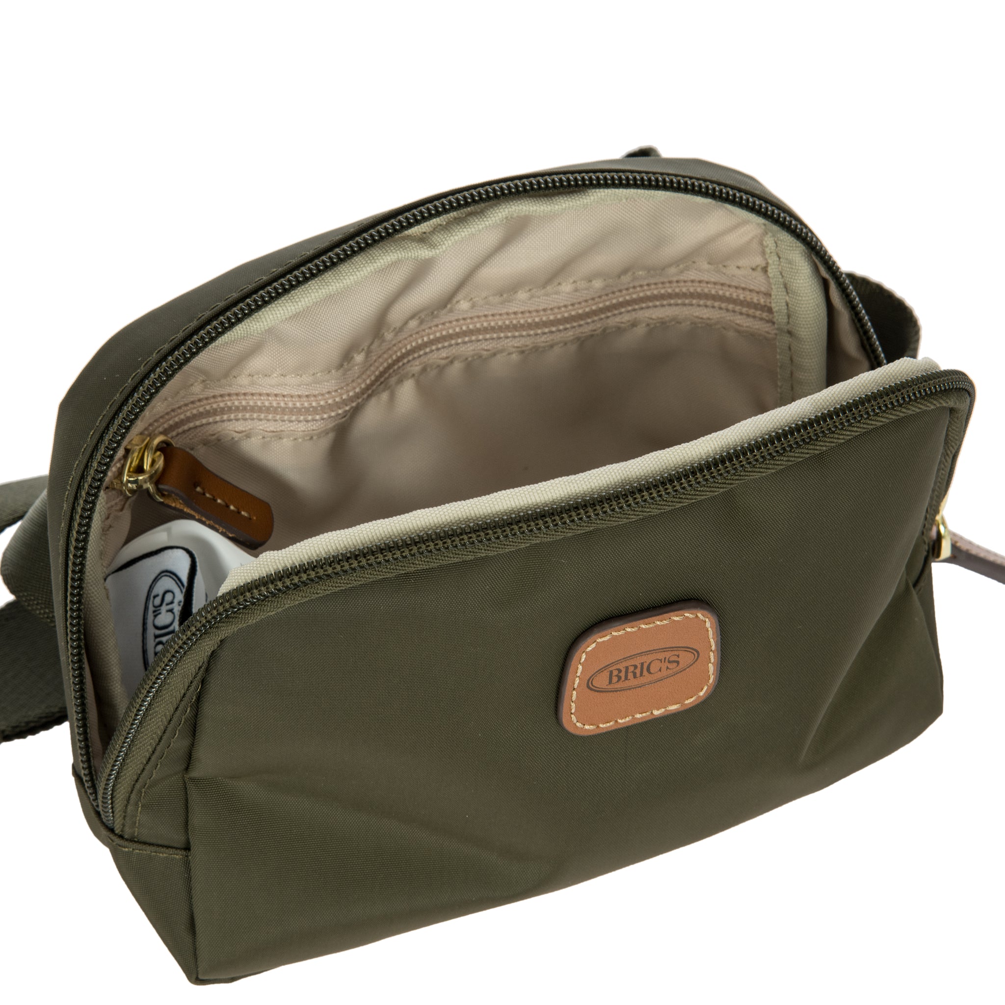 Bric's X-Collection Compact Waist Bag - Olive - Pre Order