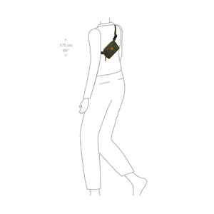 Bric's X-Collection Compact Waist Bag - Olive - Pre Order