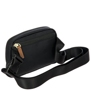 Bric's X-Collection Compact Waist Bag - Black - Pre Order