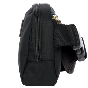 Bric's X-Collection Compact Waist Bag - Black - Pre Order