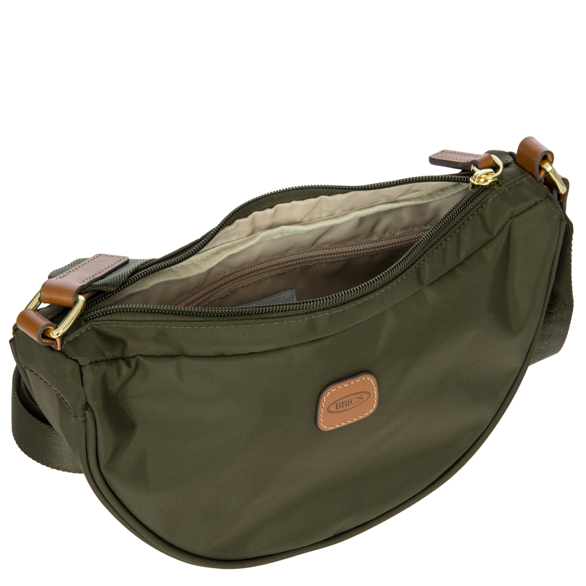 Bric's X-Bag Mezzaluna Bag S - Olive - Pre Order