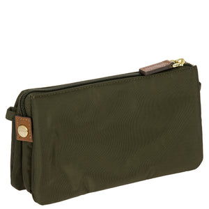 Bric's X-Travel Pouch w/Detachable Strap - Olive - Pre Order