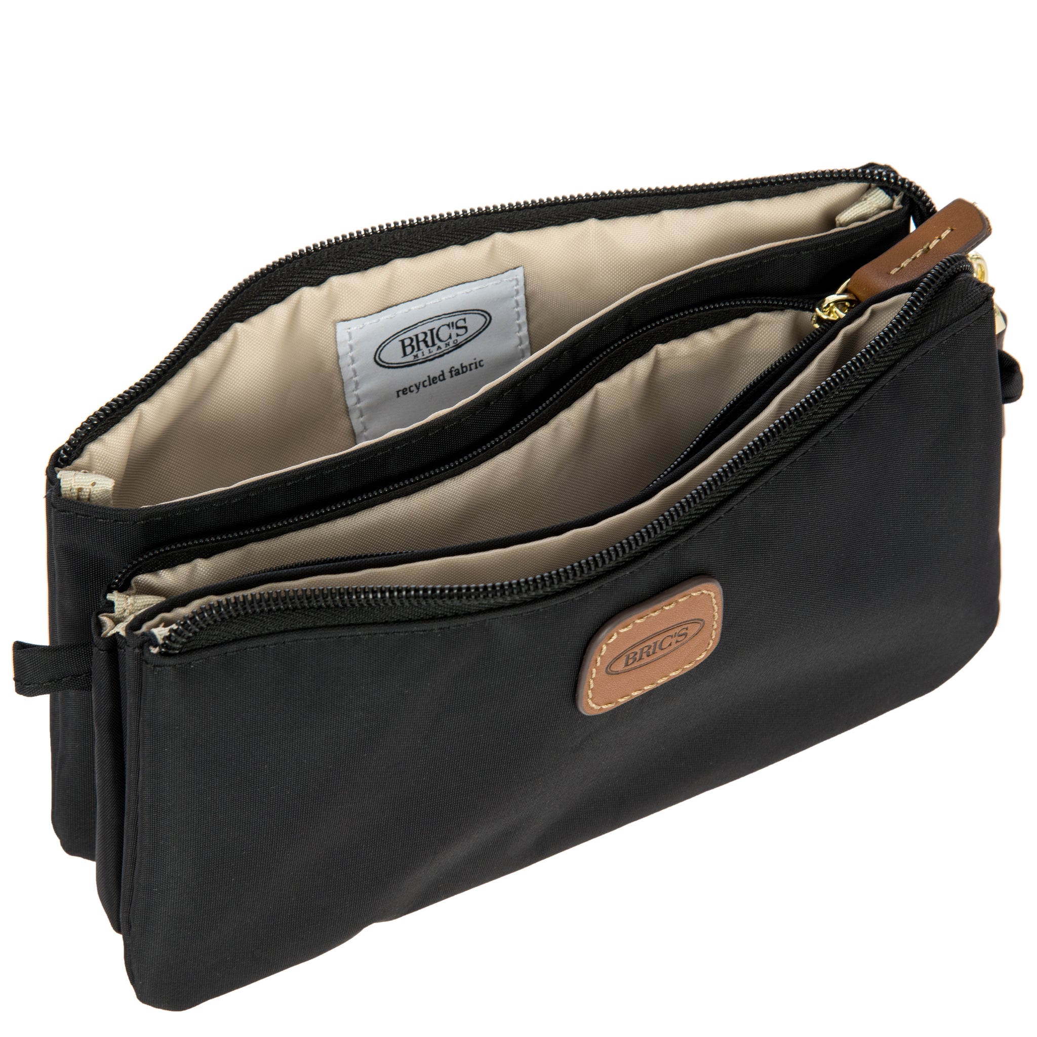 Bric's X-Travel Pouch w/Detachable Strap - Black - Pre Order