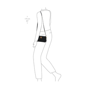 Bric's X-Travel Pouch w/Detachable Strap - Black - Pre Order