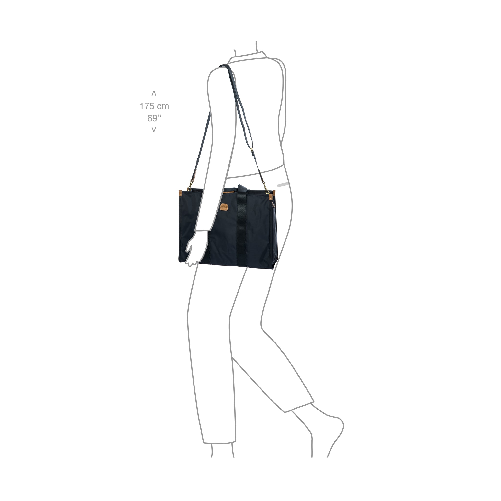 Bric's Opera Bag M X-Collection - Ocean Blue - Pre Order