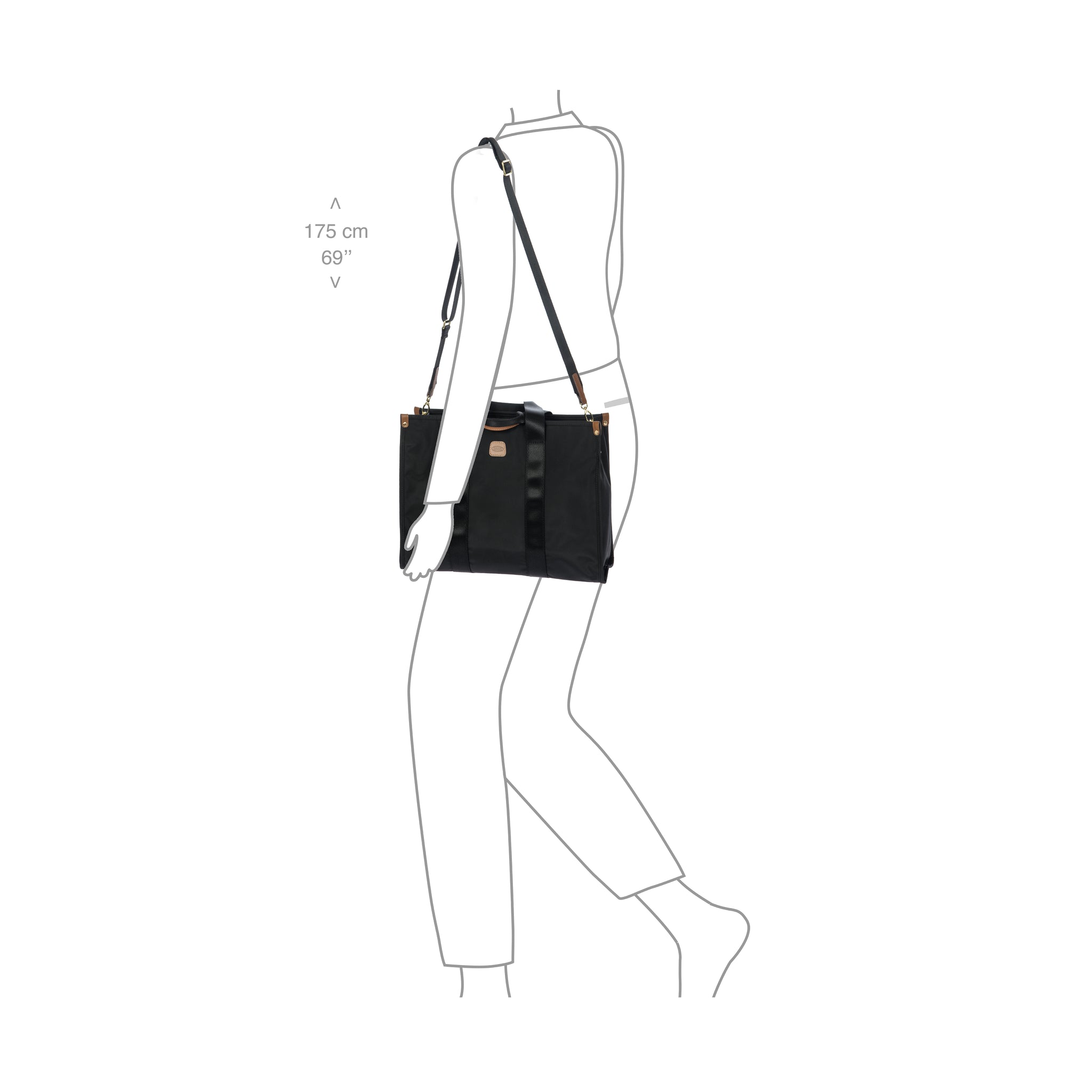 Bric's Opera Bag M X-Collection - Black - Pre Order