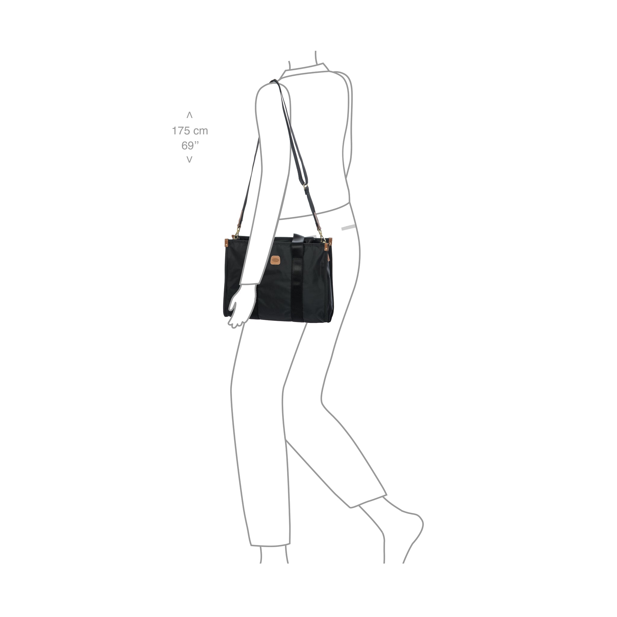 Bric's Opera Bag Small X-Collection - Black - Pre Order