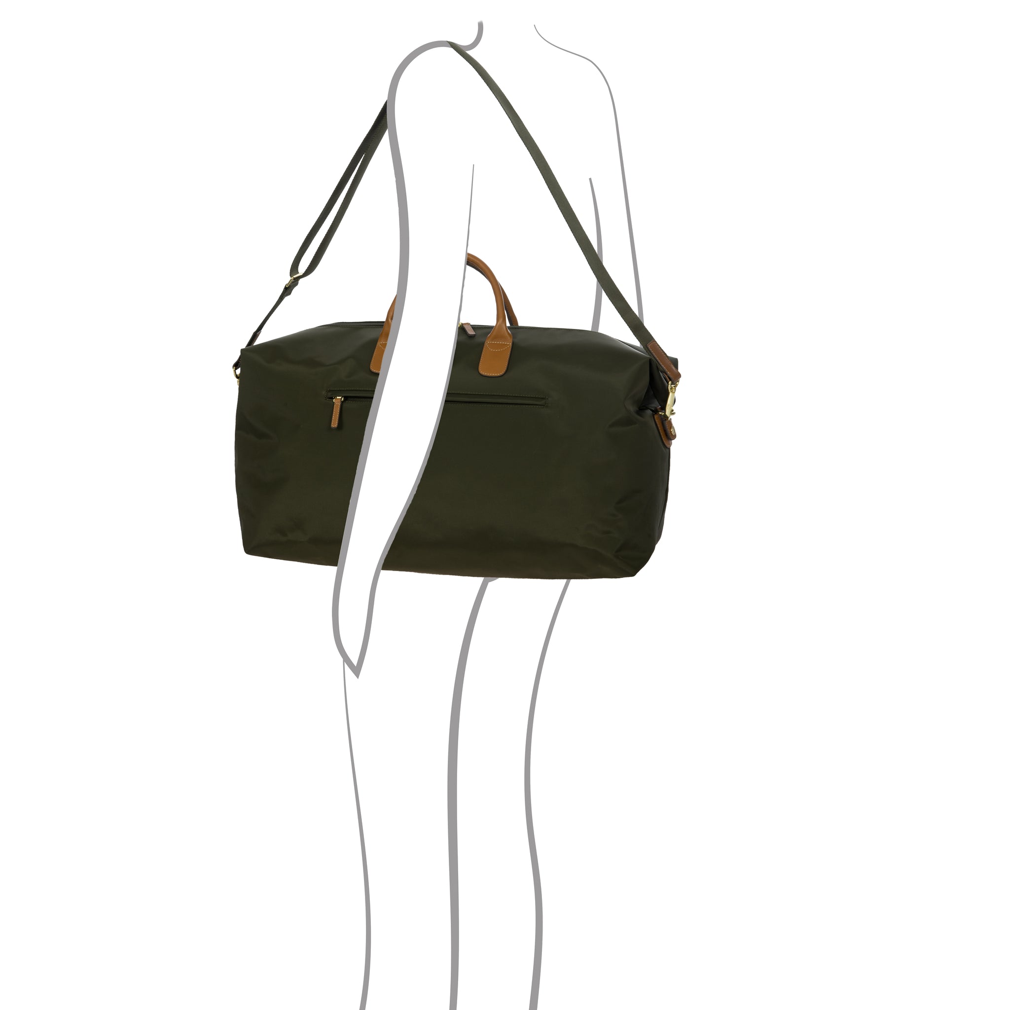 Bric's X-Travel Deluxe Duffle - Olive - Pre Order