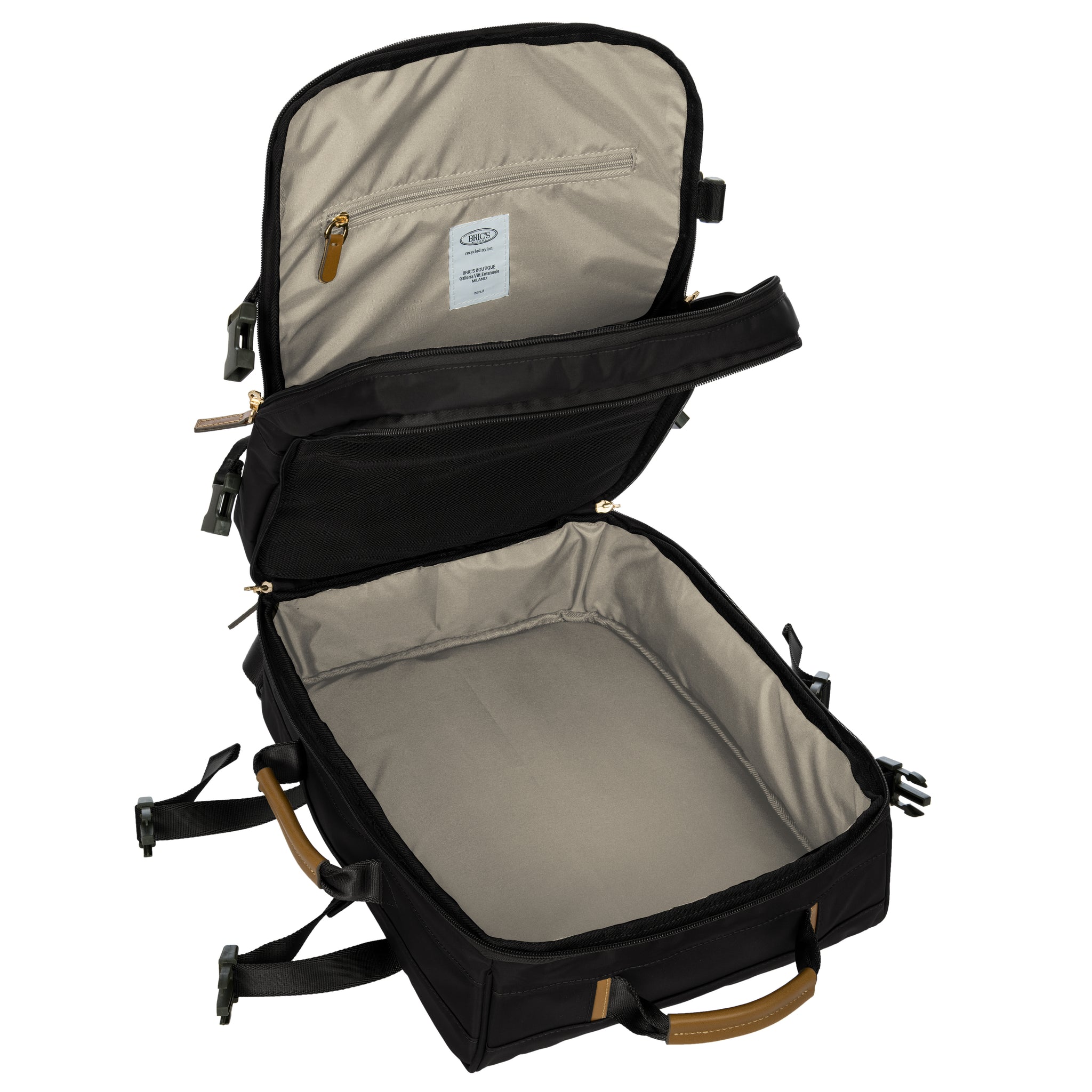 Bric's X-Travel Montagna Backpack - Black - Pre Order