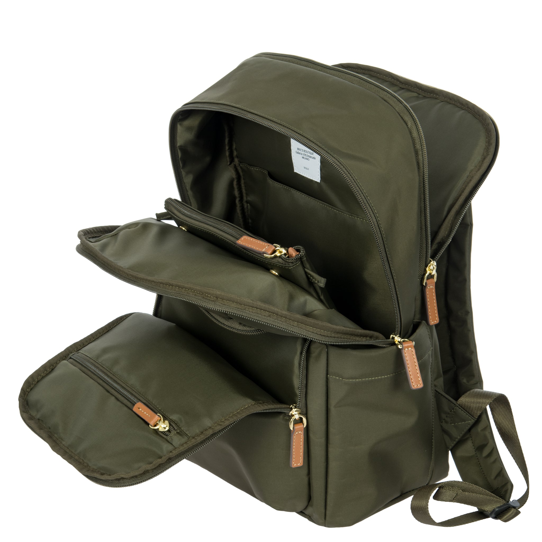 Bric's X-Travel 2-in-1 Large City Backpack - Olive – Hunt