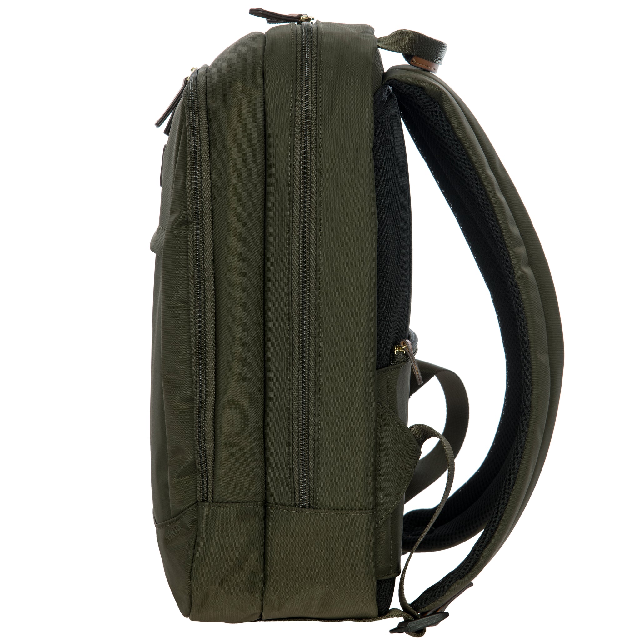 Bric's X-Travel Slim Zip Backpack - Olive - Pre Order