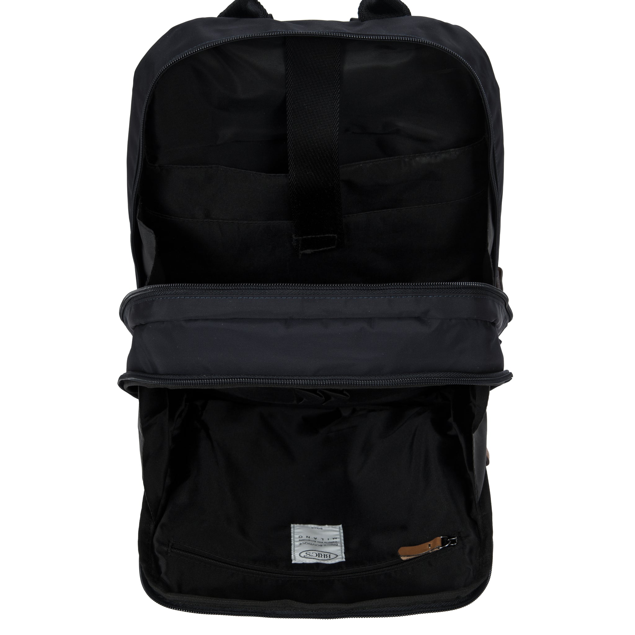 Bric's X-Travel Slim Zip Backpack - Black - Pre Order