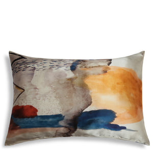 The Artists Label 'Deep In The North Sea' Silk Pillow Case