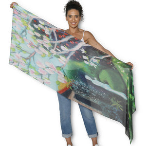 The Artists Label 'Fifth Ave' Silk Scarf