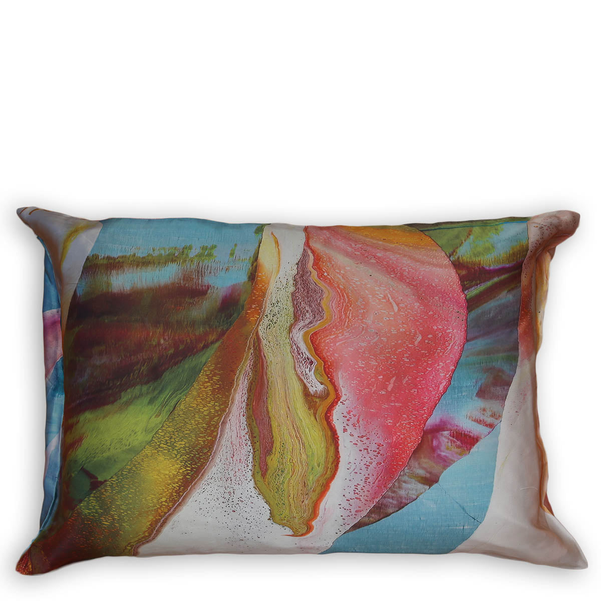 The Artists Label 'Ginger' Silk Pillow Case