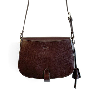 Hunt "Isabella" Crossbody Bag - Brown