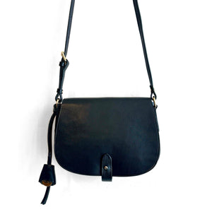 Hunt "Isabella" Crossbody Bag - Black