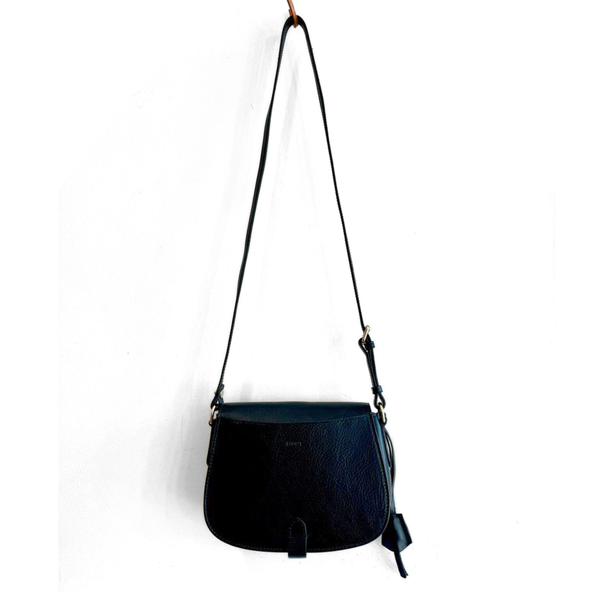 Hunt "Isabella" Crossbody Bag - Black