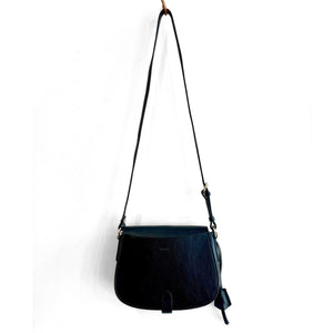 Hunt "Isabella" Crossbody Bag - Black