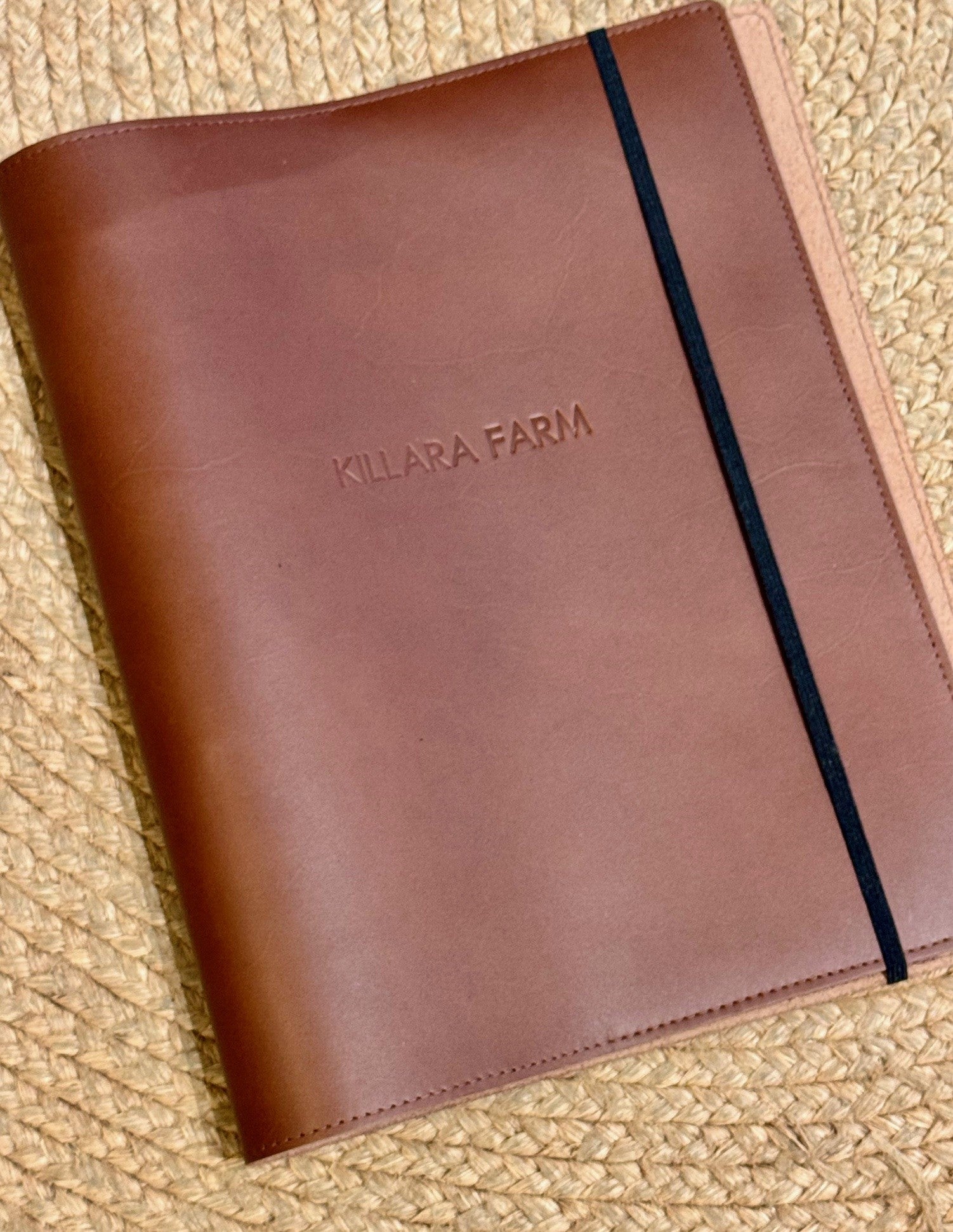 Hunt x Corban & Blair A4 Binder - Tan