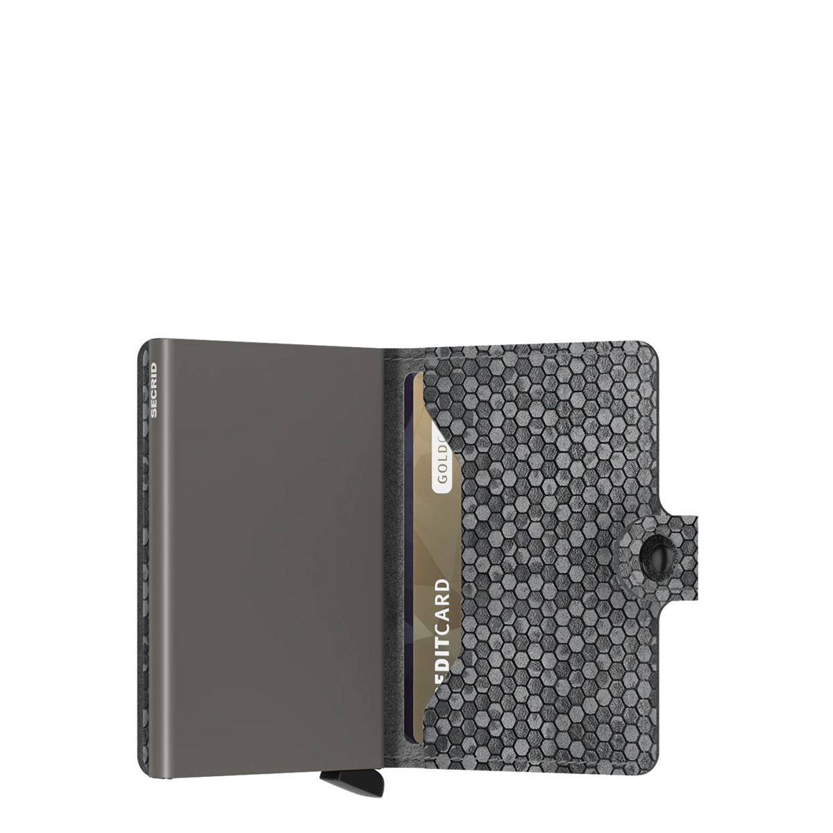 Secrid Miniwallet - Hexagon Grey