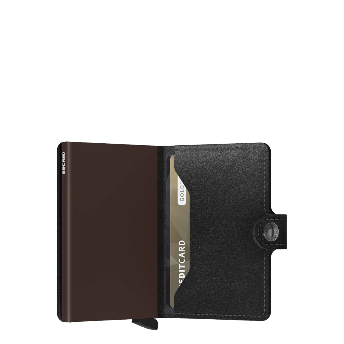 Secrid Miniwallet - Original Black/Brown