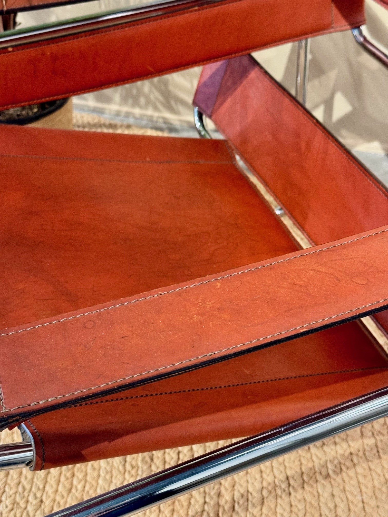 Authentic Wassily Chairs by Marcel Breuer for Fasem