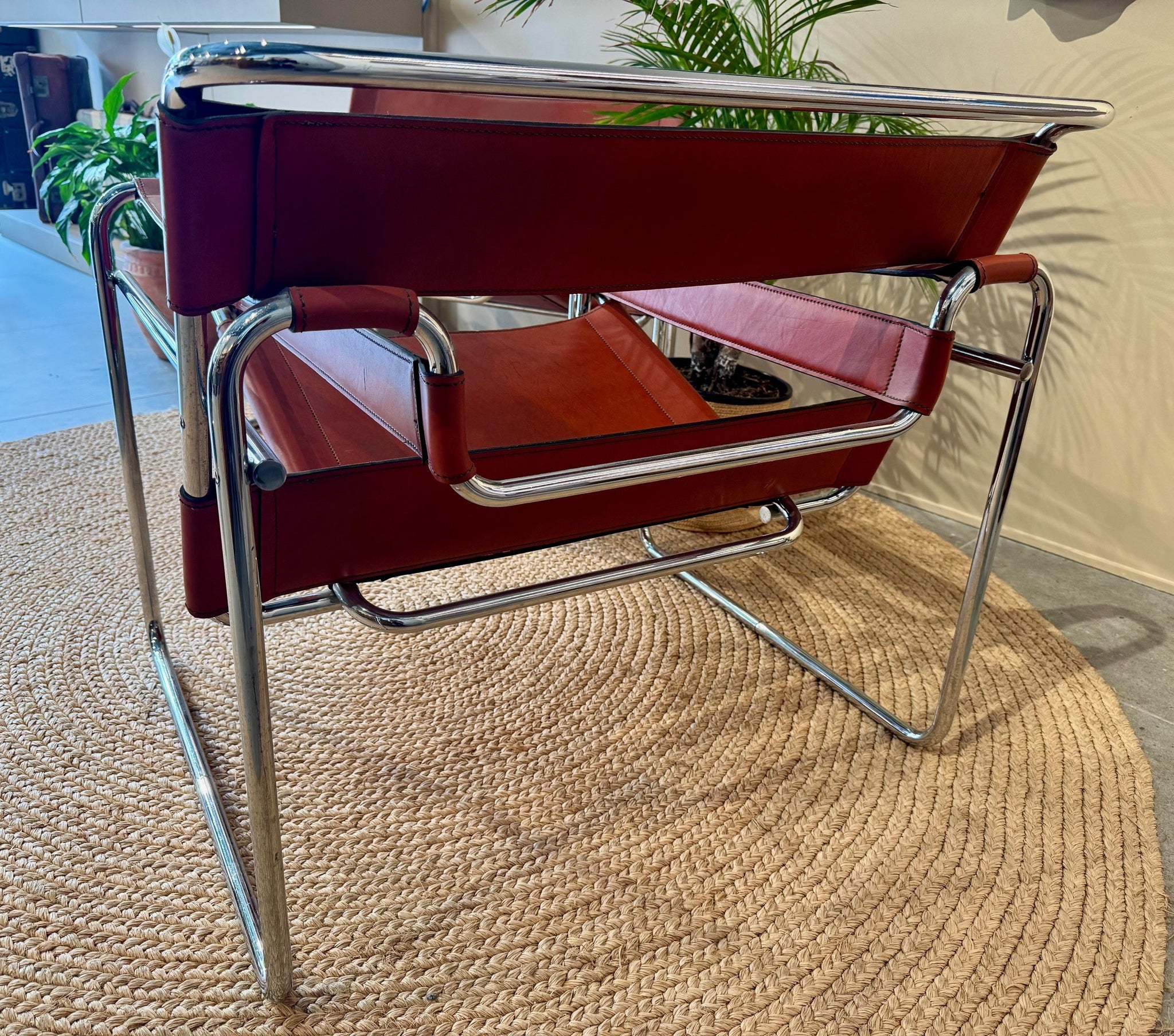 Authentic Wassily Chairs by Marcel Breuer for Fasem