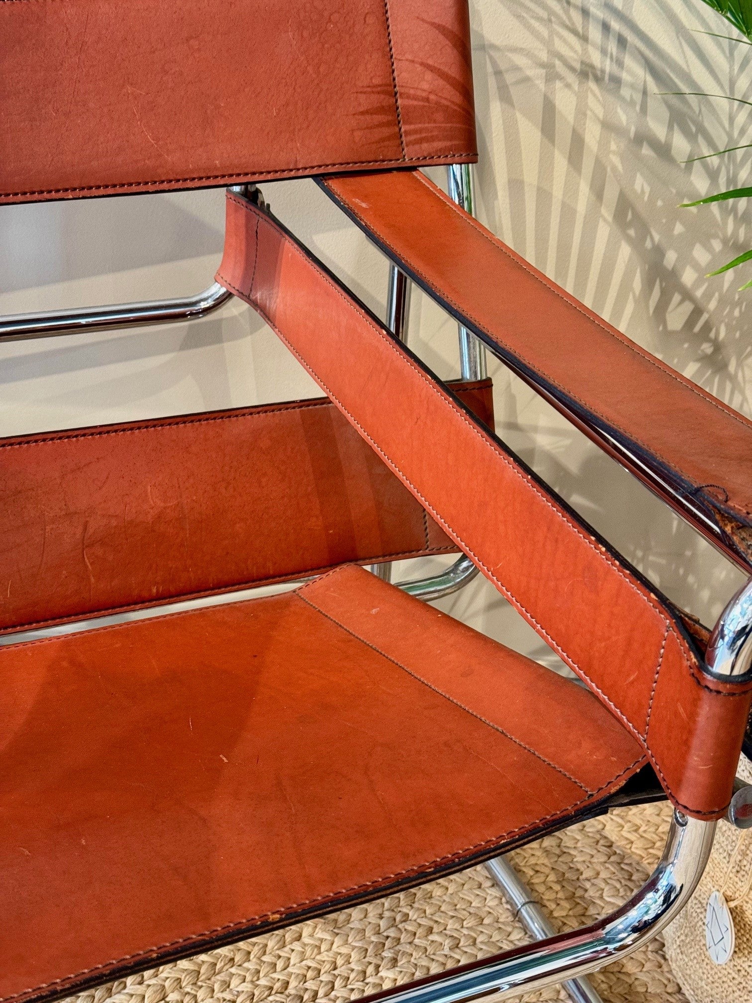 Authentic Wassily Chairs by Marcel Breuer for Fasem