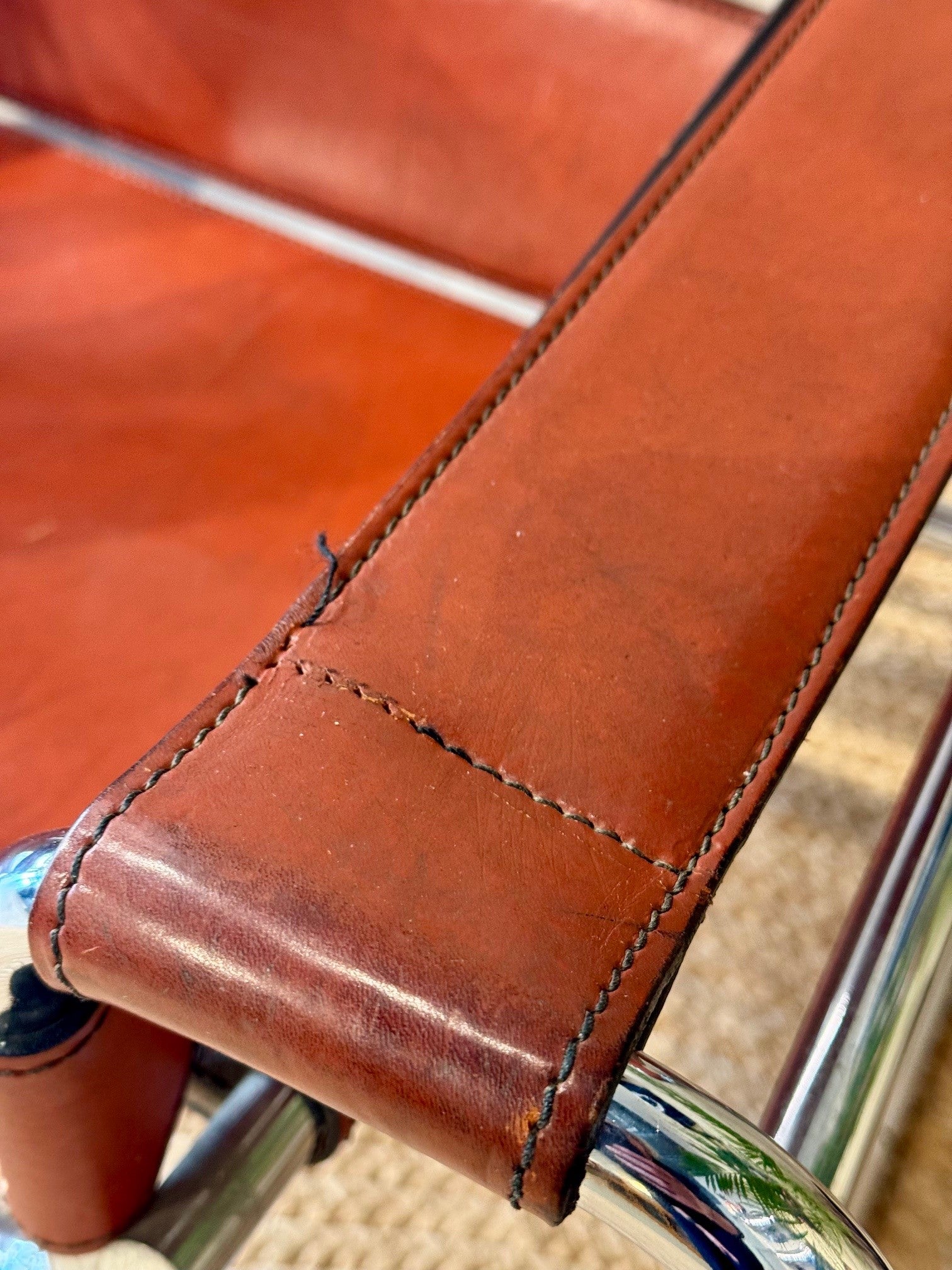 Authentic Wassily Chairs by Marcel Breuer for Fasem