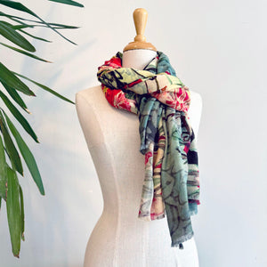The Artists Label 'Cherry Tree' Cashmere Scarf