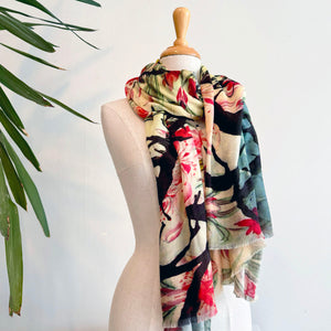 The Artists Label 'Cherry Tree' Cashmere Scarf