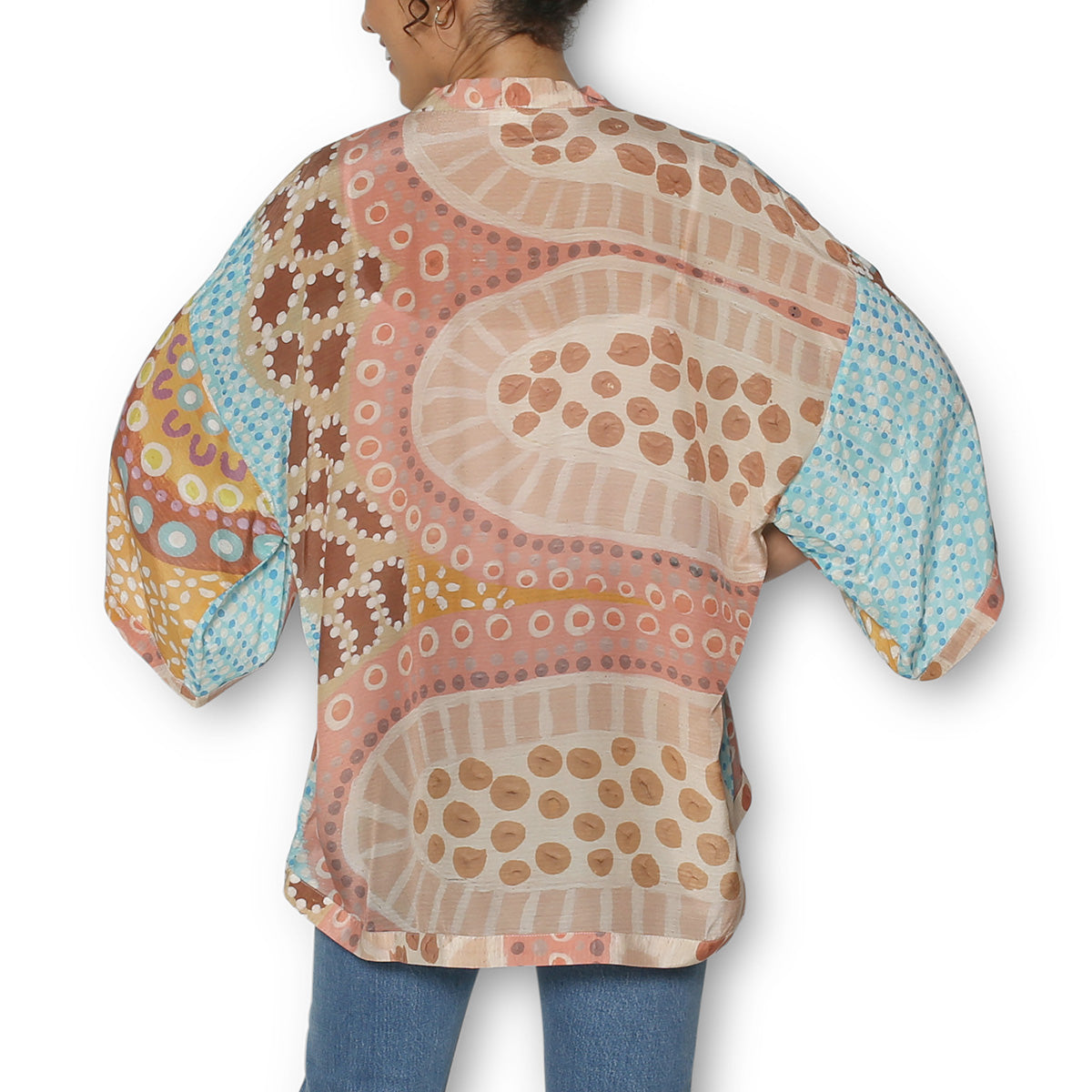 The Artists Label 'Narooma' Silk Kimono