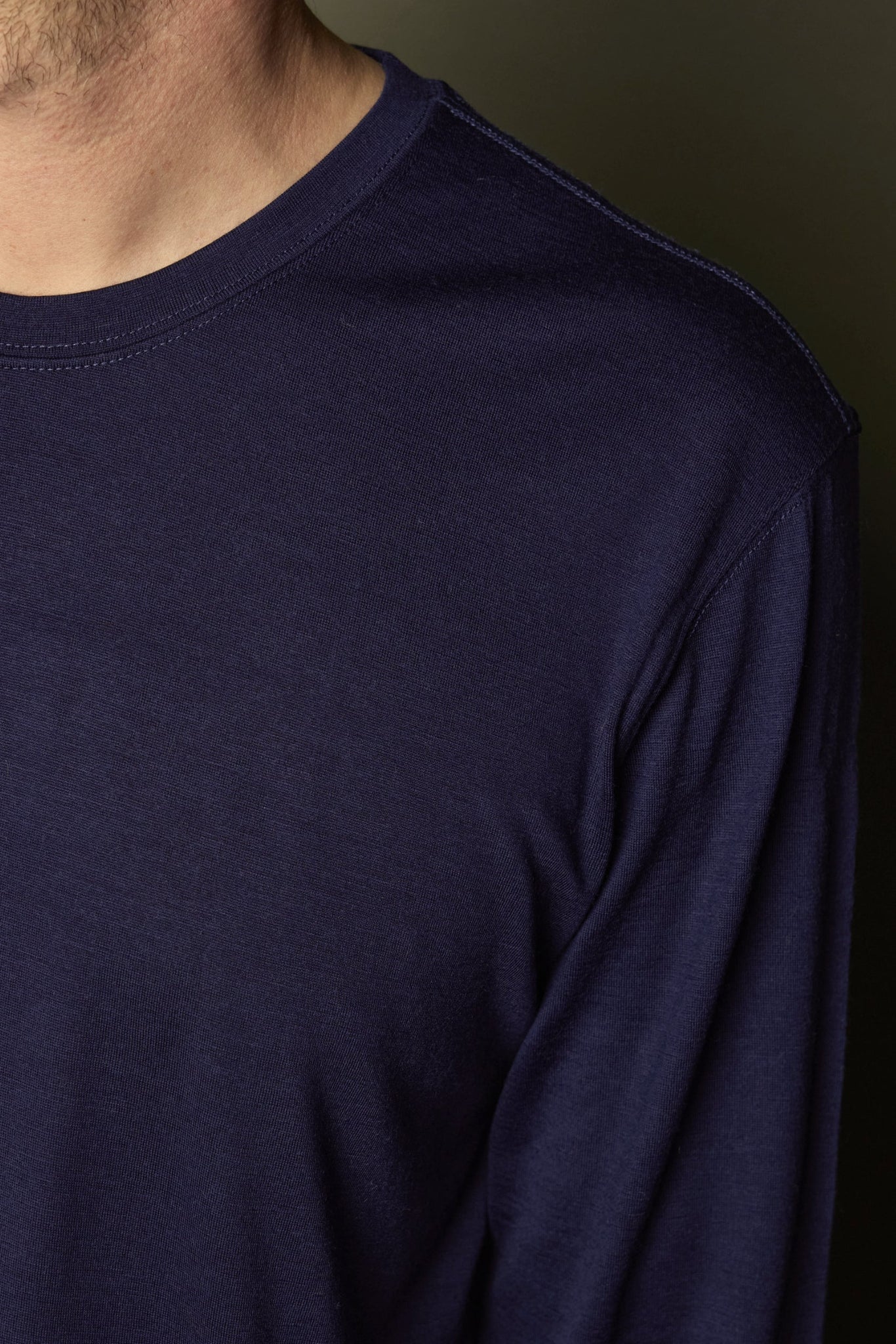 McIntyre Merino All Day Long Sleeve T-Shirt
