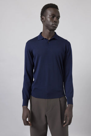 McIntyre Merino Richard Long Sleeve Polo