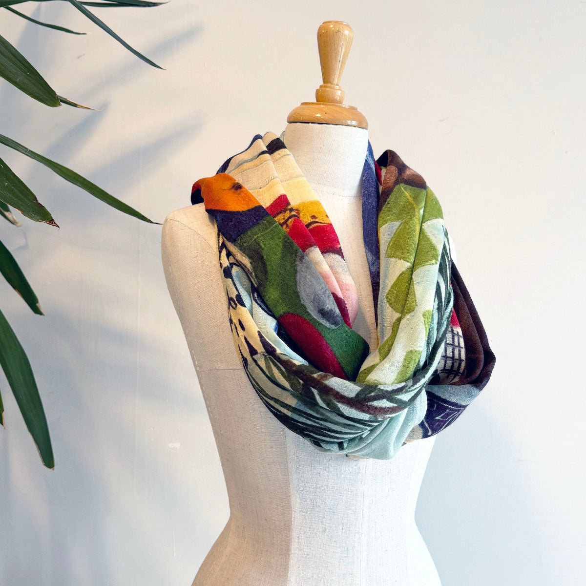 The Artists Label 'Slice of Life' Cashmere Scarf