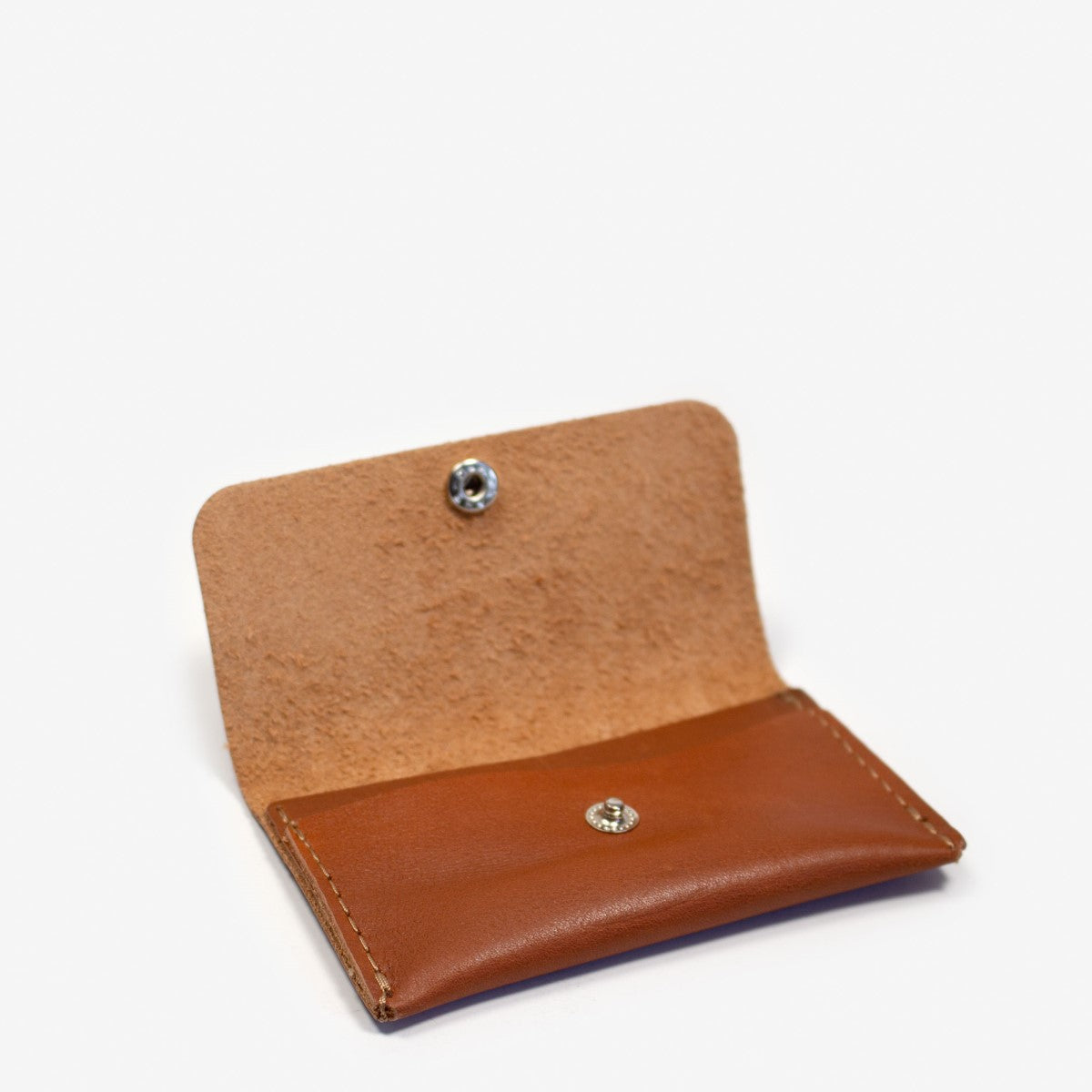 Corban Blair Pocket Card Holder w/ Button Tan – Hunt