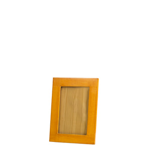 Hunt Leather Photo Frame - Yellow