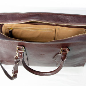 Hunt "Giacomo" Briefcase - Brown